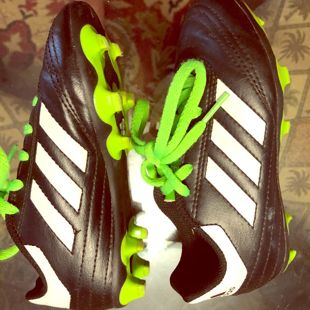Adidas outdoor soccer cleats toddler size 11